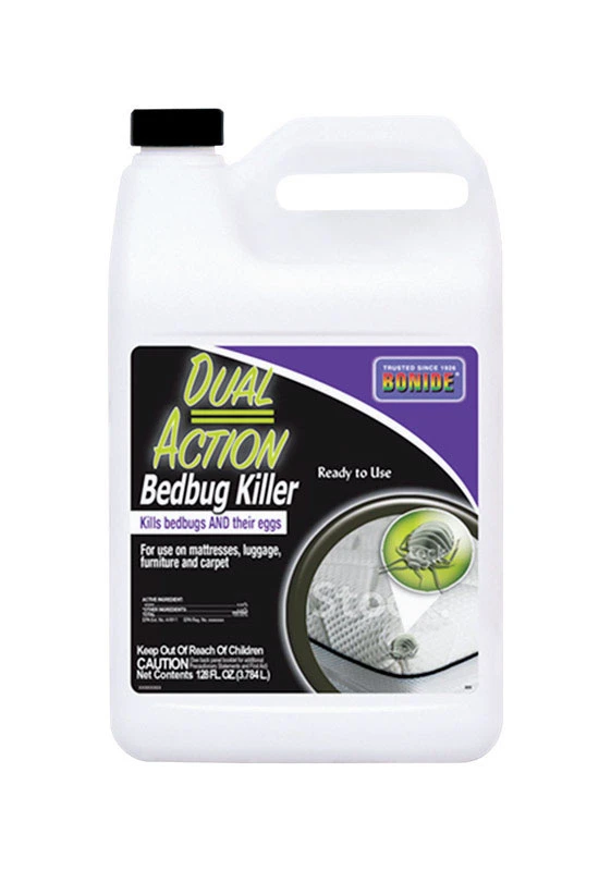 Bonide Dual Action Bed Bug Killer 128 Ounce - Effective Insect Control Solution