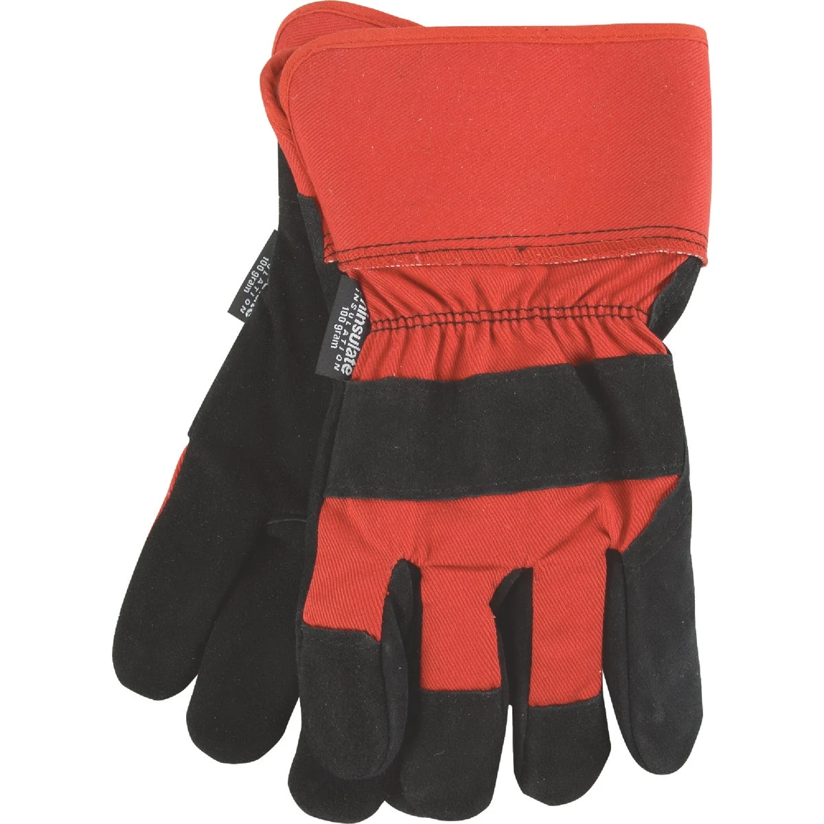 Men's Medium Leather Winter Work Glove With Thinsulate Lining – Durable Split Cowhide