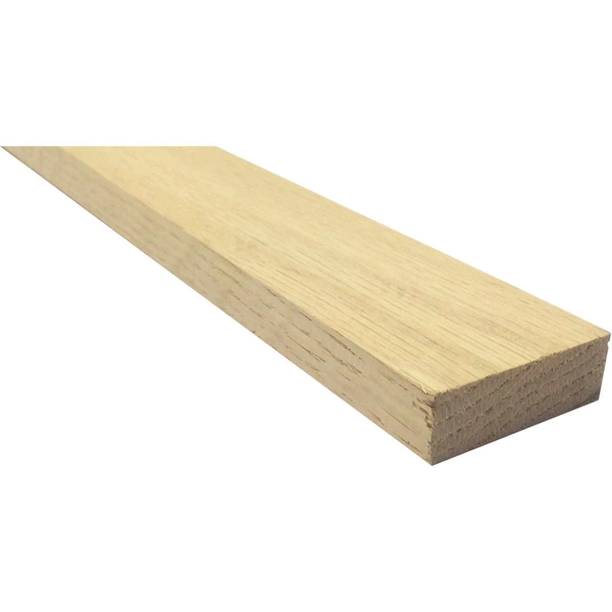 1/2 Inch X 2 Inch X 4 Feet Red Oak Board - Select S4s Sanded