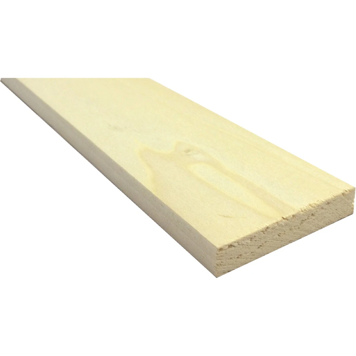 1/2" X 4" X 2' Poplar Wood Board - Select S4s Sanded Precision End Trimmed