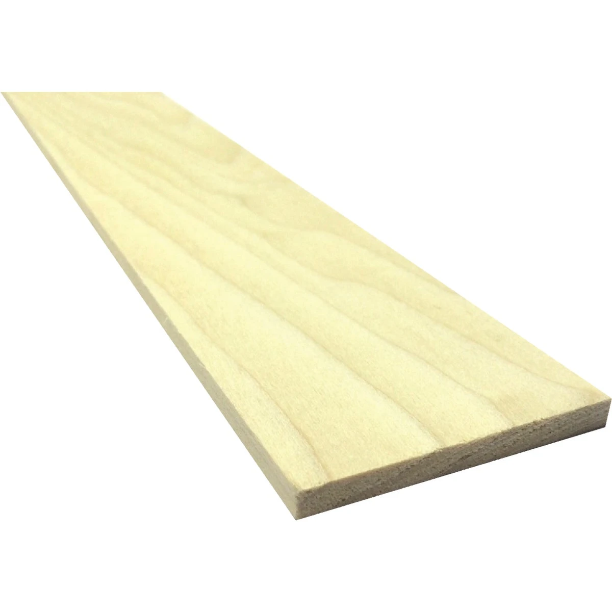 1/4" X 4" X 4' Poplar Wood Board - Select S4s Sanded Precision End Trimmed