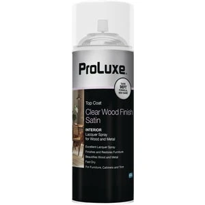 Satin Clear Wood Finish, 12.25 Ounce Aerosol Spray