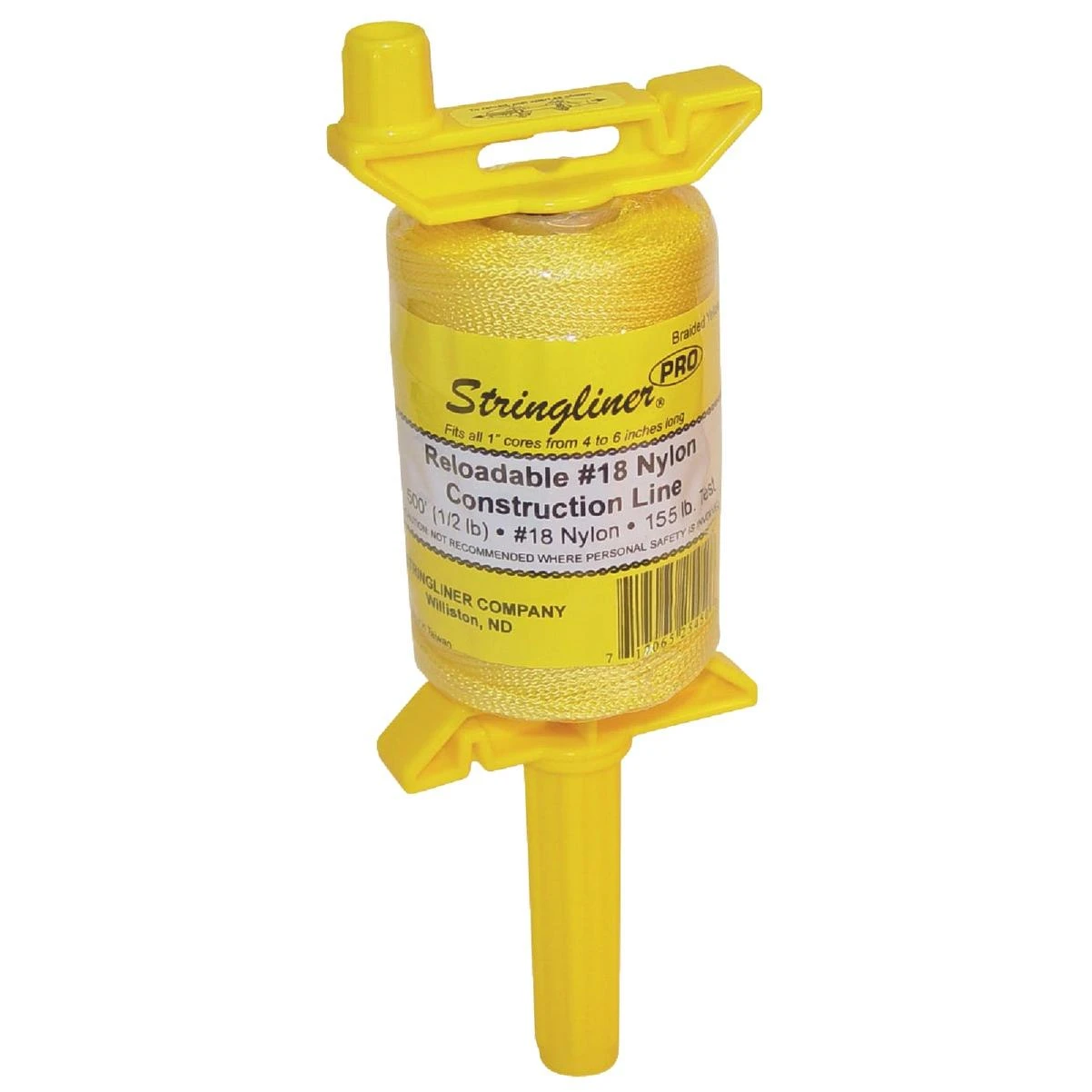 Pro 500 Ft. Yellow Braided Nylon Mason Line Reel