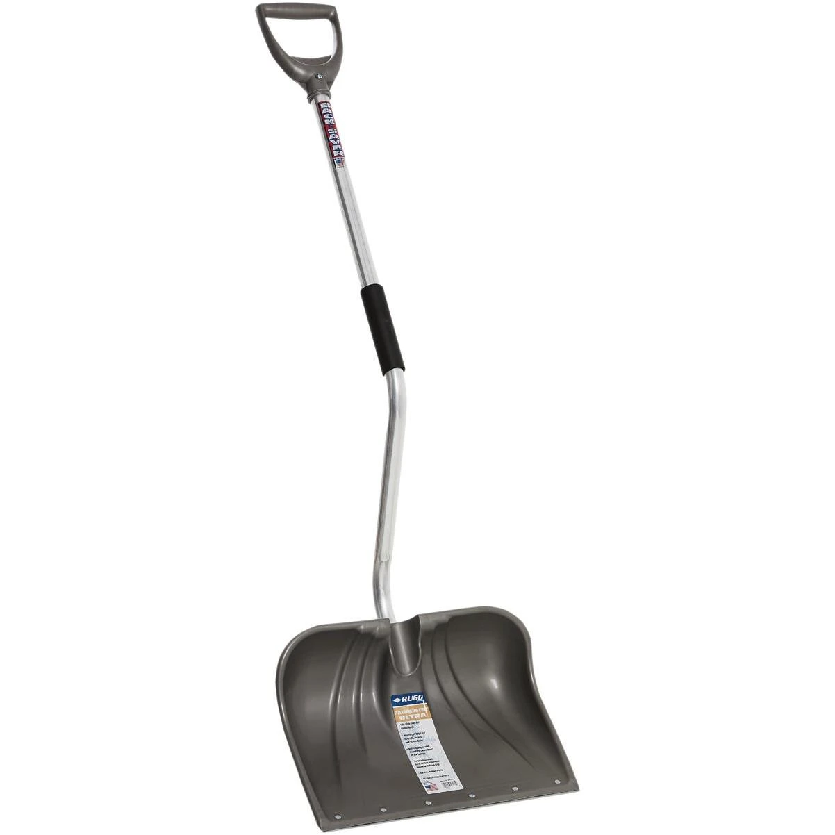 Pathmaster Back-saver 18 In. Poly Snow Shovel With 42.5 In. Aluminum Handle