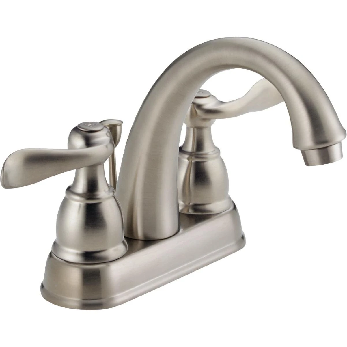Windemere Brushed Nickel Two-handle Laundry Faucet 4 In. Model 25996lf-bn-eco