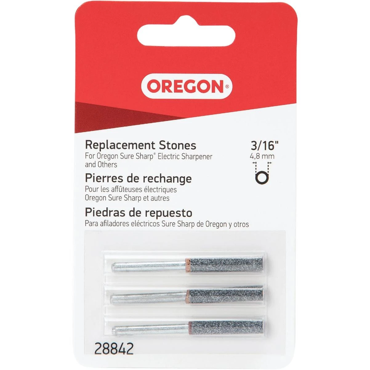 3/16 In. Replacement Grinding Stones (3-count)