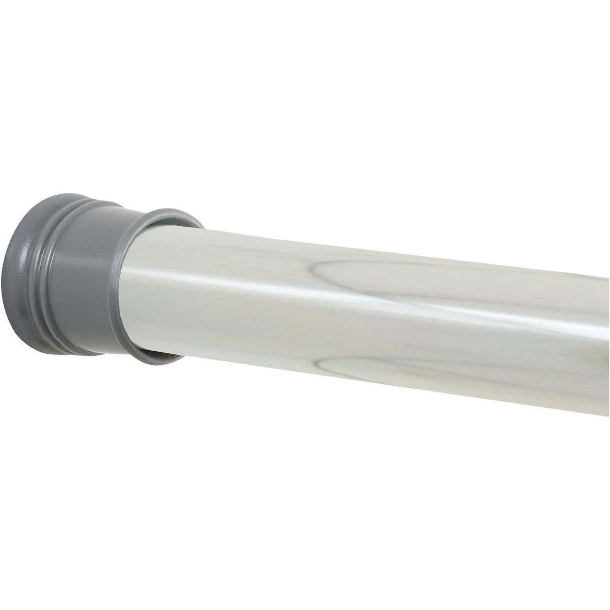 Zenna Home Straight 24 In. To 40 In. Adjustable Tension Shower Rod In Chrome