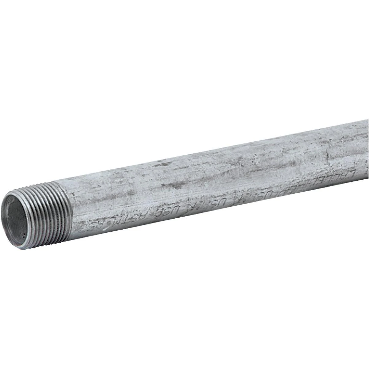 1/8 In. X 10 Ft. Carbon Steel Threaded Galvanized Pipe