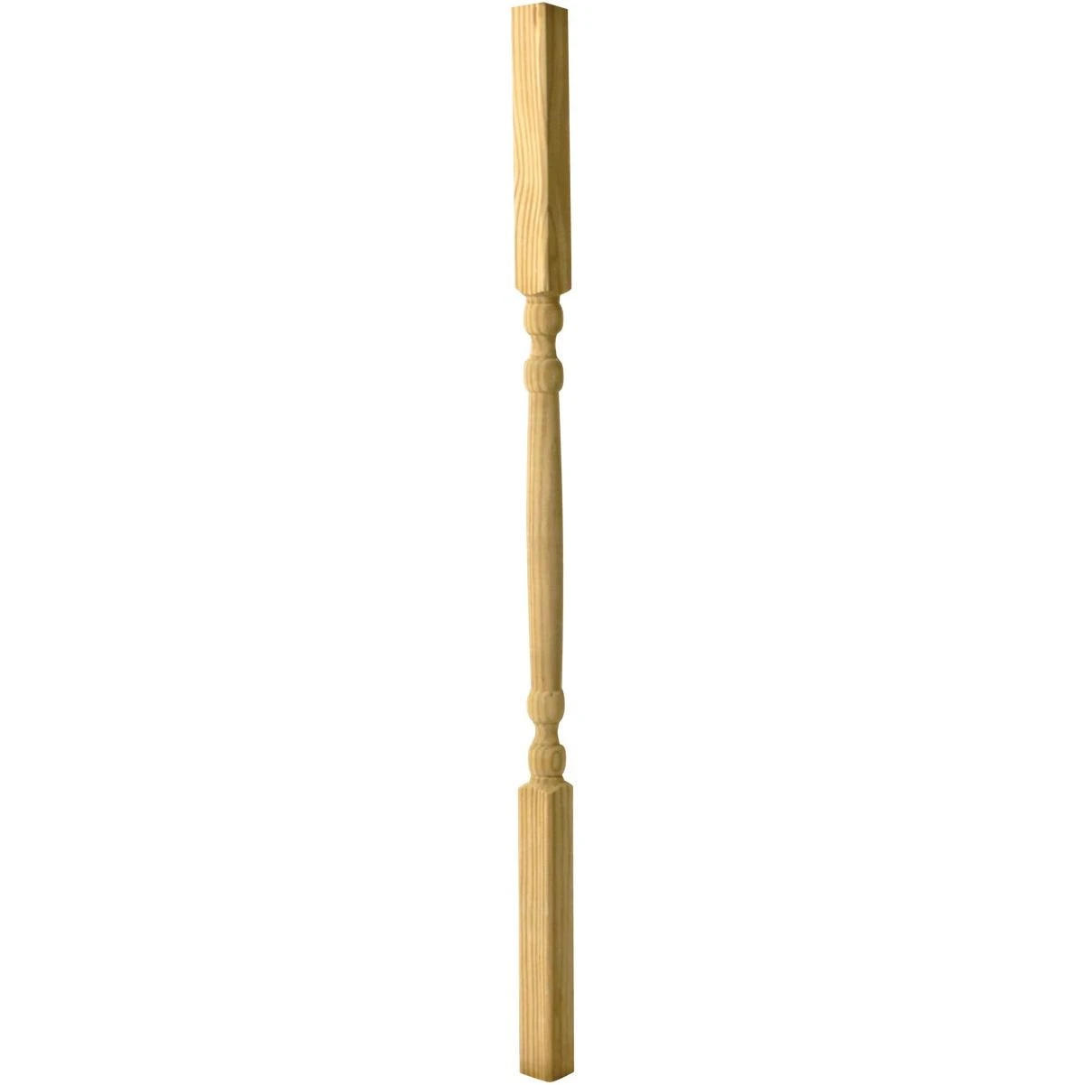 2 In. X 2 In. X 36 In. Treated Wood Colonial Spindle Baluster