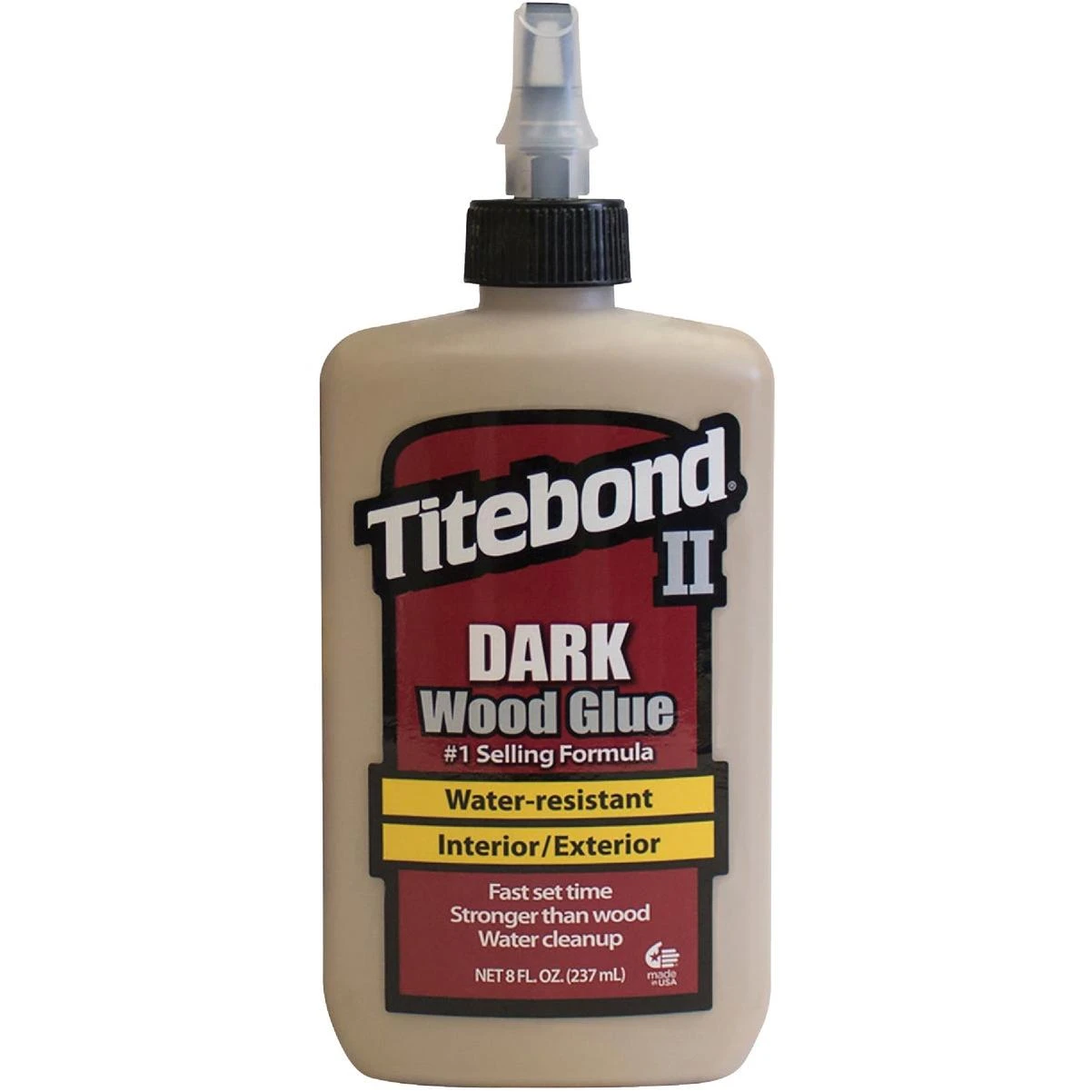 Ii 8 Oz. Dark Wood Glue For Strong Bonding On Dark Woods