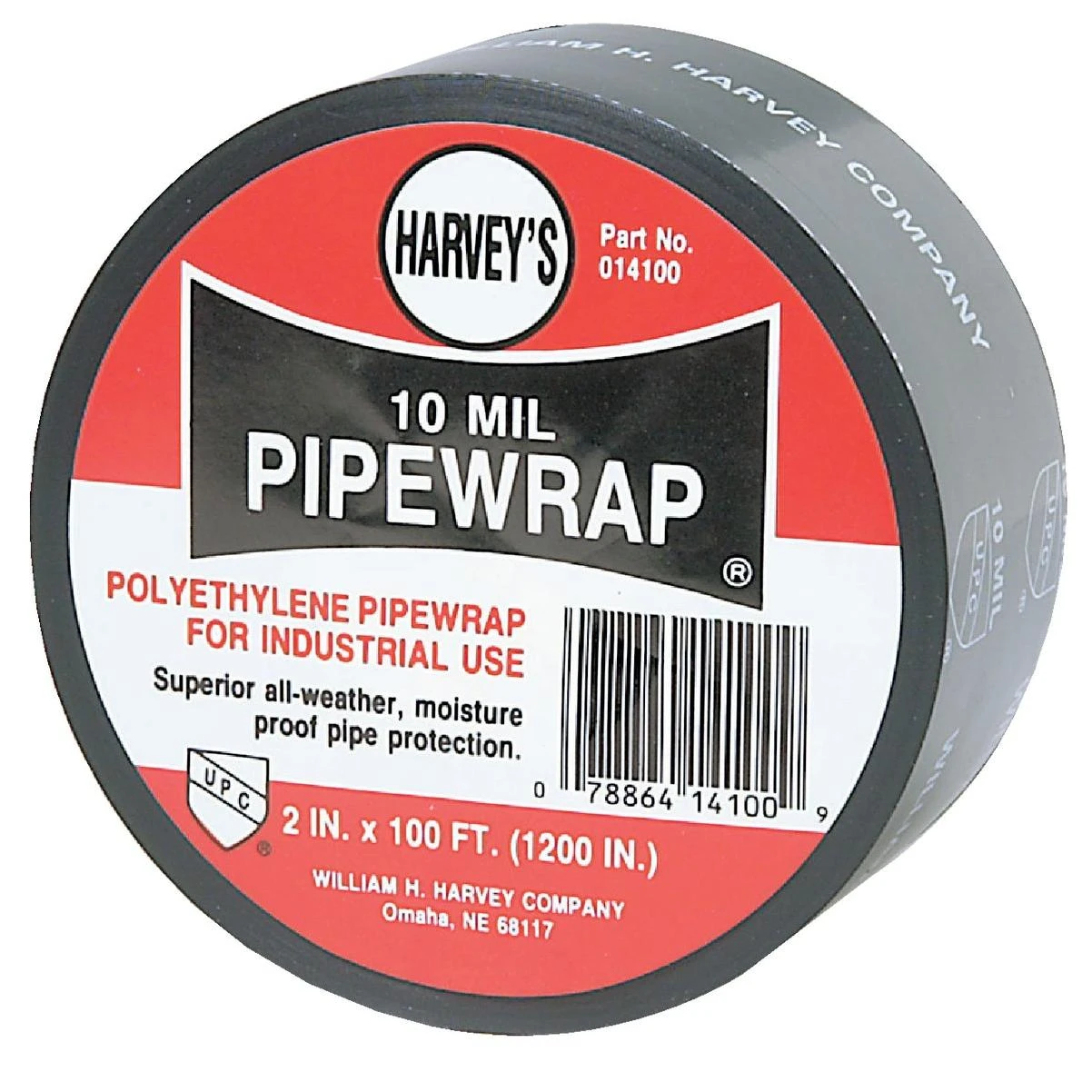 10 Mil. Black Pipe Wrap
