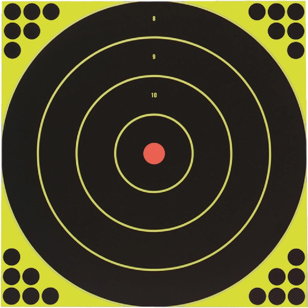 Shoot-n-c 12 In. Sighting Adhesive Paper Bulls-eye Target