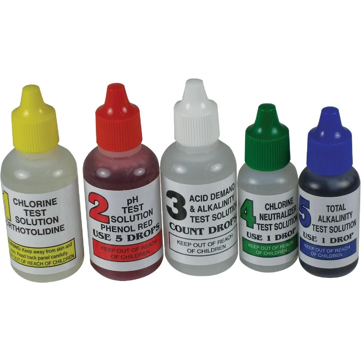 And Spa 5-way Refill Test Kit