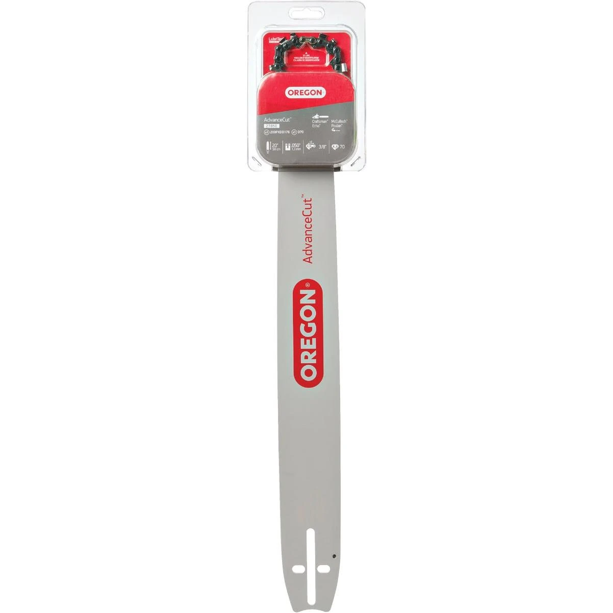 Advancecut 20 In. 70 Drive Links Bar & D70 Chain Replacement Combo