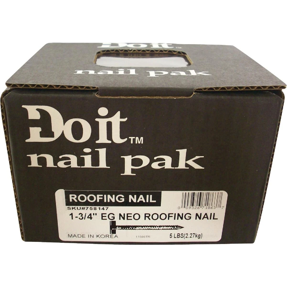 1-3/4 In. Electrogalvanized Roofing Nails (535-count, 5 Lb.).