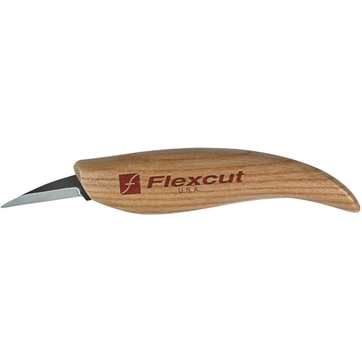 Detail Carving Knife With 1-1/2 In. Blade And Ash Handle
