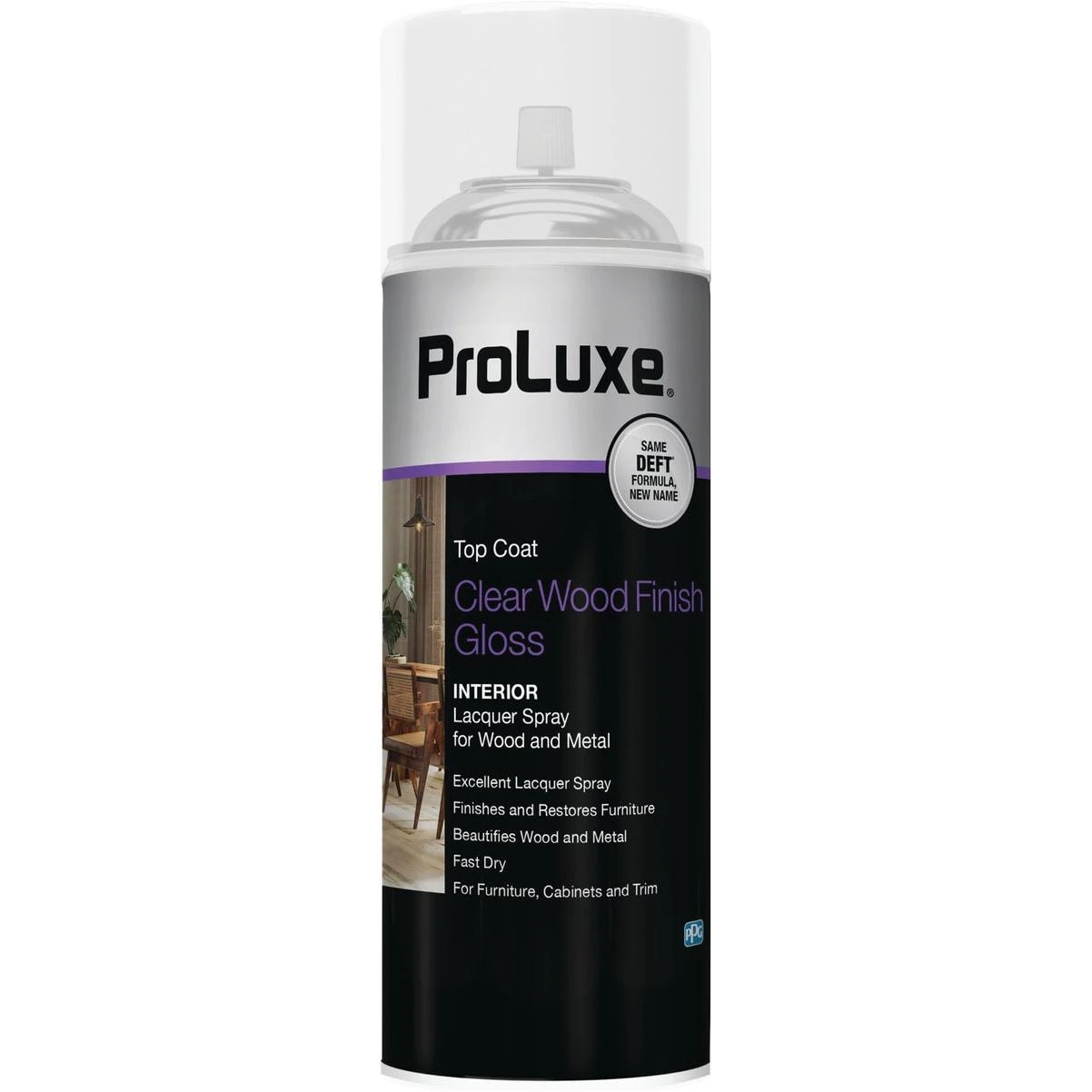 Clear Gloss Wood Finish Aerosol Spray, 12.25 Ounce Can