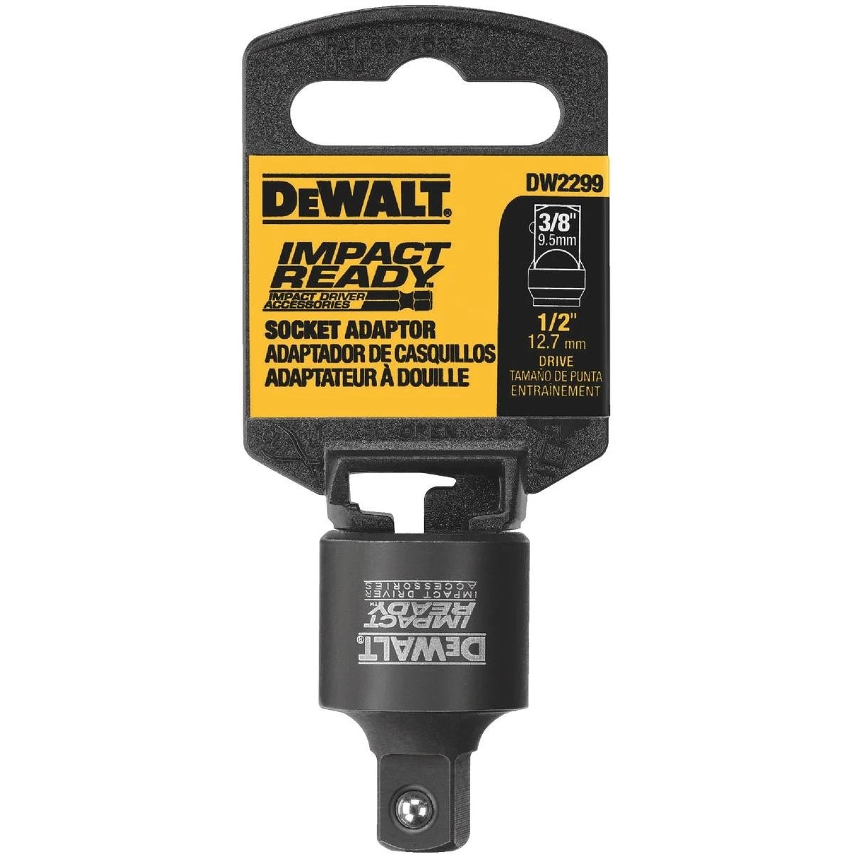 Impact Ready 1/2 In. F X 3/8 In. M Socket Adapter