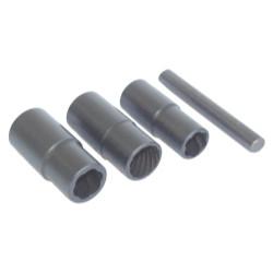 Lock Technology 4-Piece Twist Socket Lugnut Removal System (4350)