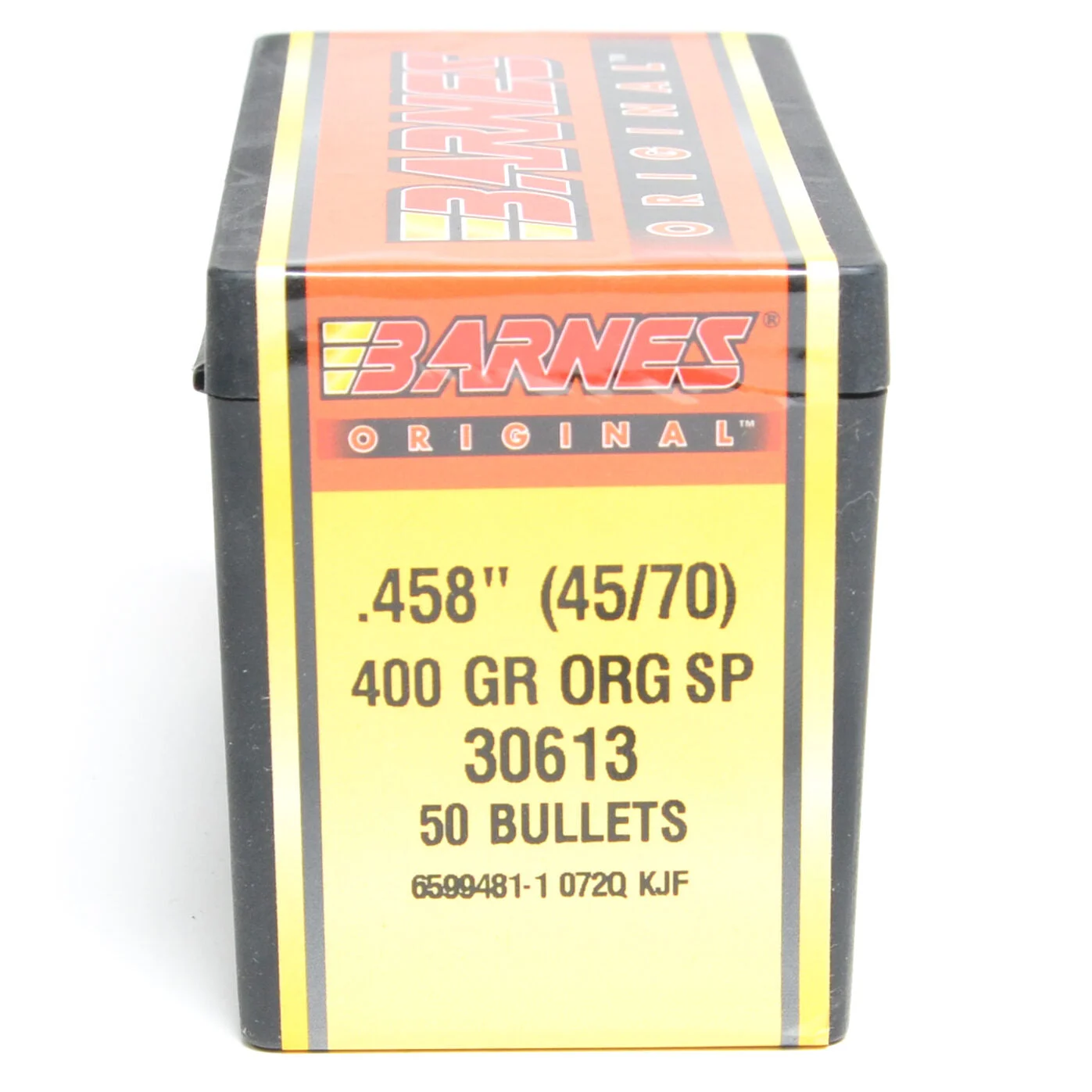 Barnes .458 Diameter 400 Grain Semi-Spitzer Original 50 Count Bullets (45-70 Government)