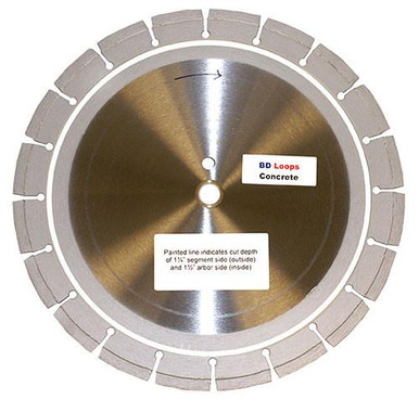 BD Loops SB-C16 16 in Concrete Loop Saw Blade