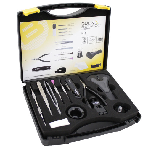 Bergeon 7812 Quick Service Tool Set for Watch Band Repair Battery Changing