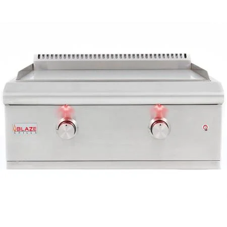 Blaze Grills 30″ Stainless Steel LTE Built-in Gas Griddle w/ Lights BLZ-GRIDDLE-LTE