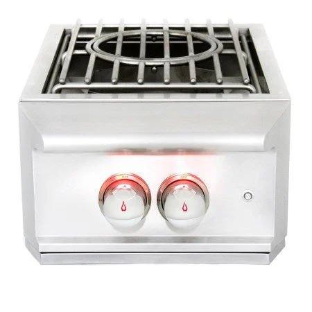 Blaze Professional 10″ Stainless Steel Built-In Power Burner w/ Cover BLZ-PROPB