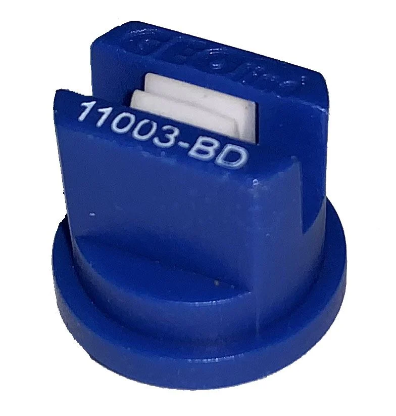 Blue 110º Ceramic Flat Fan BD Spray Tip, Low Drift