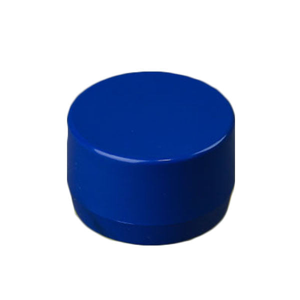 Blue 1" Furniture Fitting End Cap (FF-CP-010-BLUE)