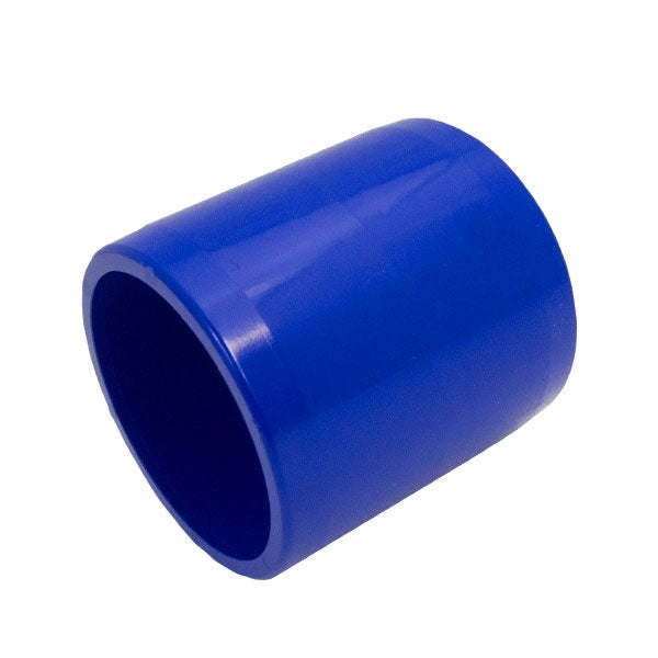 Blue 3/4" Furniture Fitting External Coupling (FF-CO-007-BLUE)