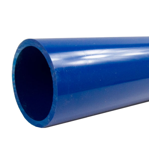 3/4" Blue Sch 40 Furniture Grade Pipe - 5ft (FF-5FT-007-BLUE)
