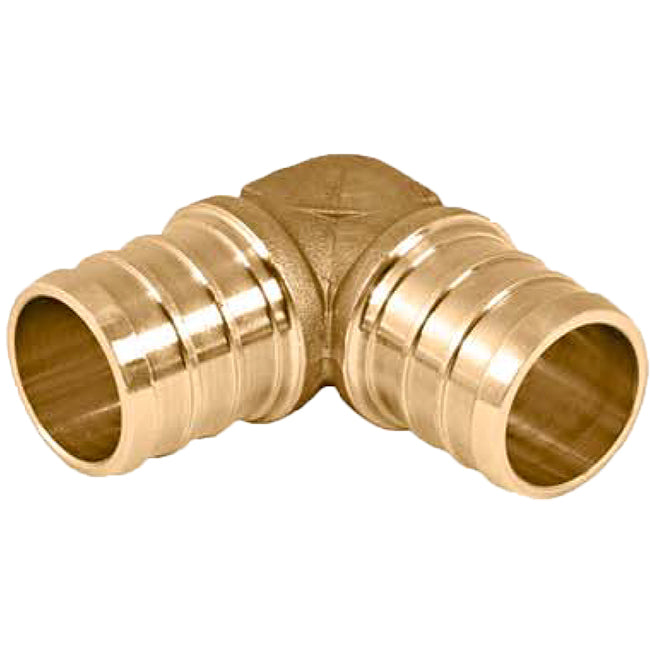 1/2" PEX x COP 90 Elbow Lead Free Brass (39344)