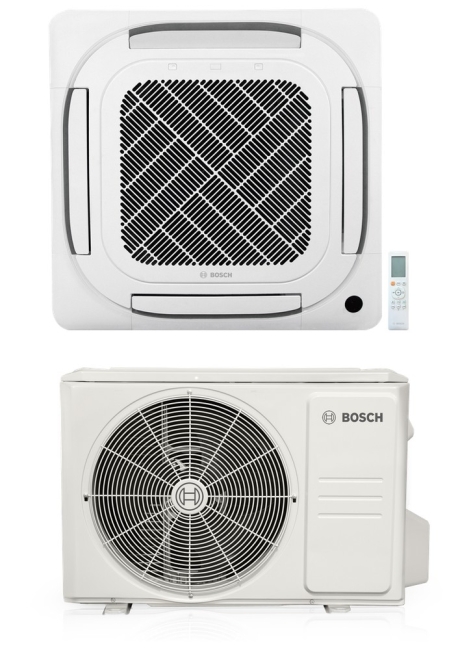 12,000 BTU Single Zone, Max Performance (Cold Climate), Mini-Split Kit (Heat Pump + Cassette + Grille), R454B