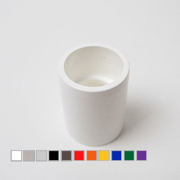 Purple 1" Furniture Fitting External Coupling (FF-CO-010-PURPLE)