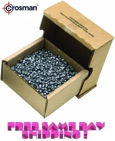 Crosman Premier Domed Lead Pellets .177 10.5 gr 1250/ct NEW!! # CK177HB