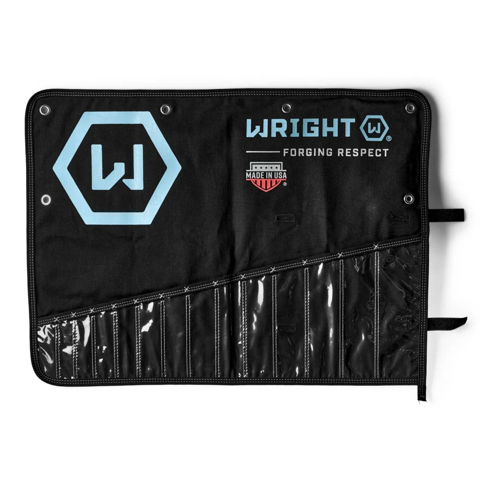 Denim Tool Roll – 18″ x 14-3/8″ – 10 pockets