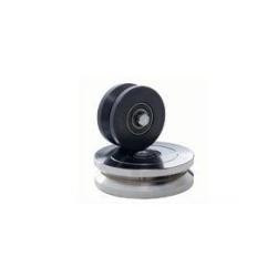 DoorKing 1201-000 6" Steel V-Wheel with Bearings - Sliding Gate