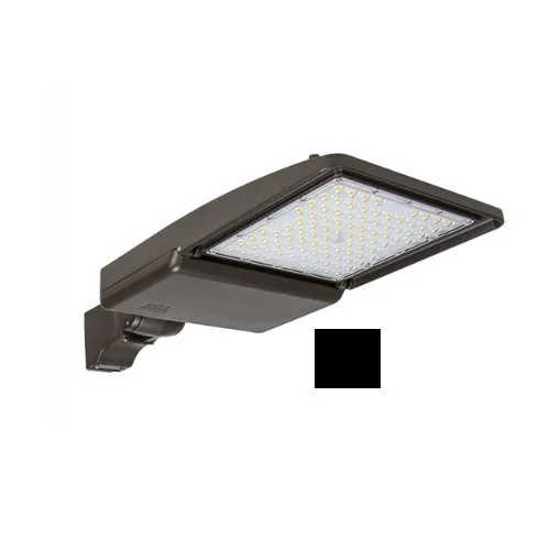 ESL Vision 150W LED Shoebox Light w/ 5-in Round Pole, 0-10V Dim, 247-480V, 20232 lm, 3000K, Bronze