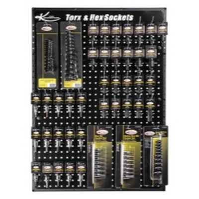 K Tool USA Torx and Hex Bit Display Board (KTI-0811)