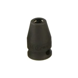 Genius Tools Impact Bit Holder 5/16 Inch Hex 1/2 Inch Drive 41mm Length Durable Construction – 464110
