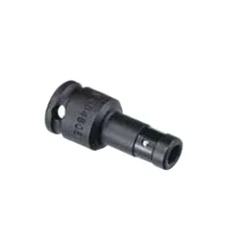 Genius Tools Impact Bit Holder 5/16 Inch Hex, 1/2 Inch Drive, 48mm Length, Durable Construction – 464810