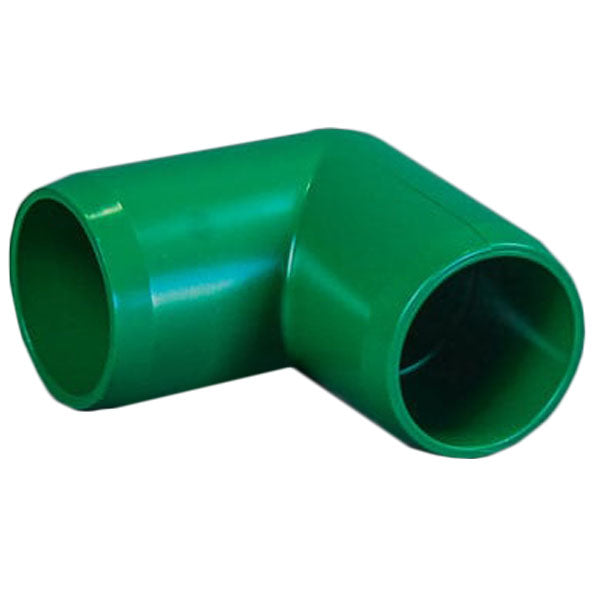 Green 1" Furniture Fitting 90 Elbow (FF-90-010-GREEN)