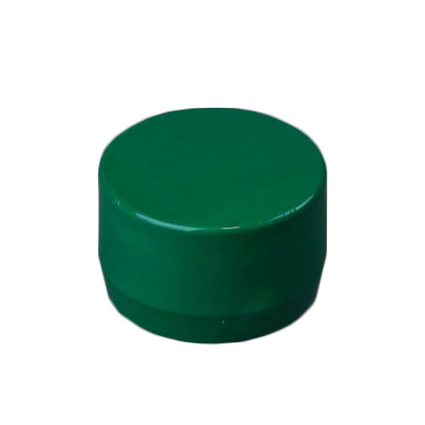 Green 1-1/2" Furniture Fitting End Cap (FF-CP-015-GREEN)