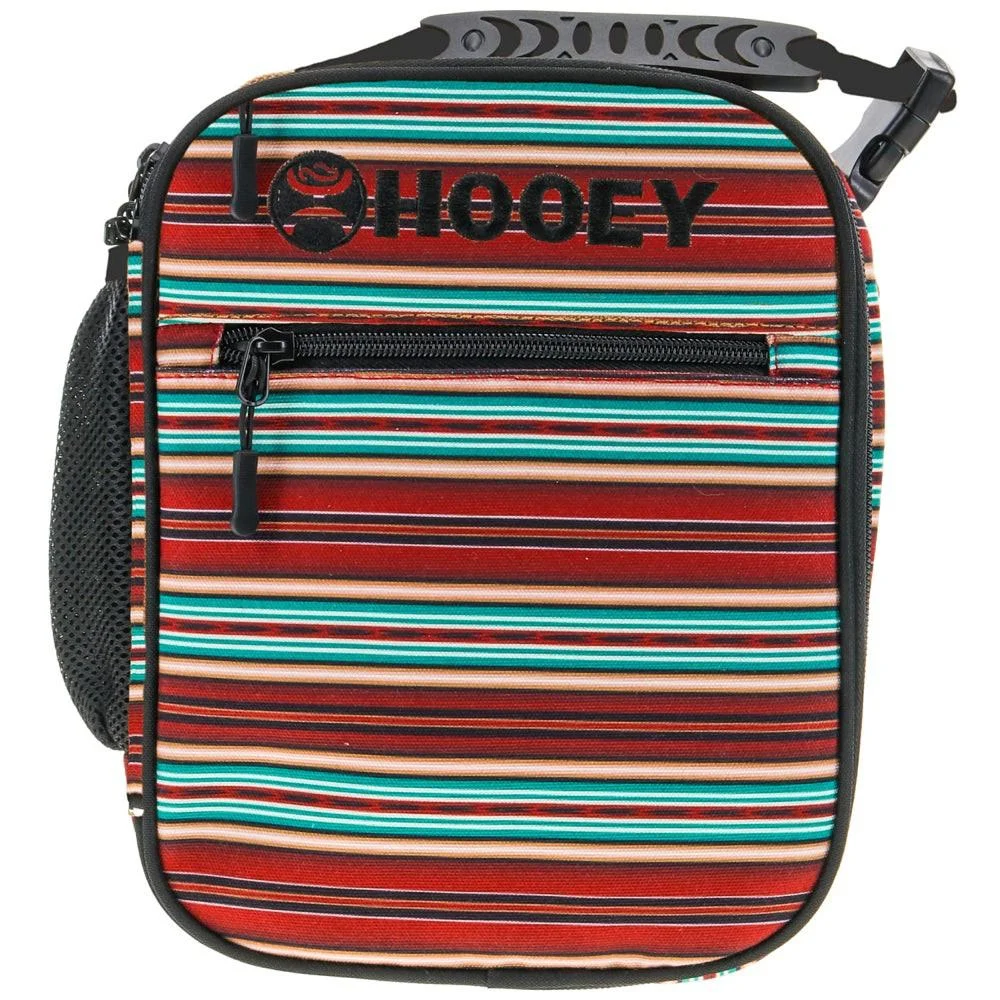Hooey Lunchbox Red Serape and Black