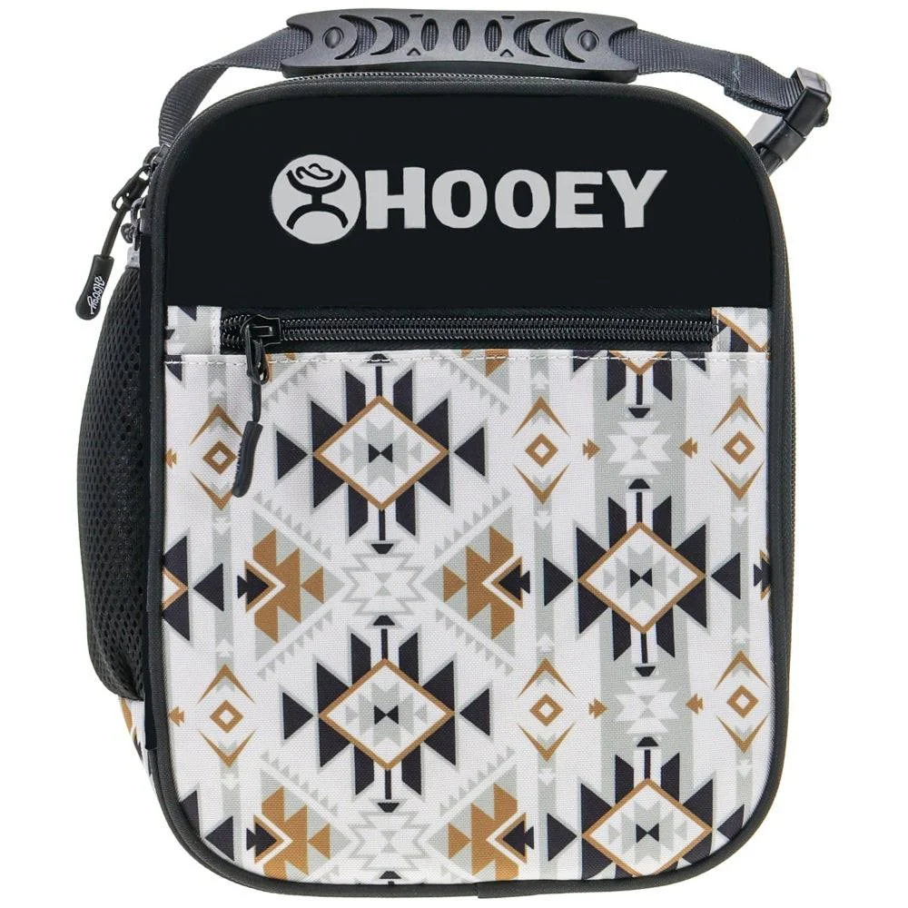 Hooey Lunchbox White Black Aztec