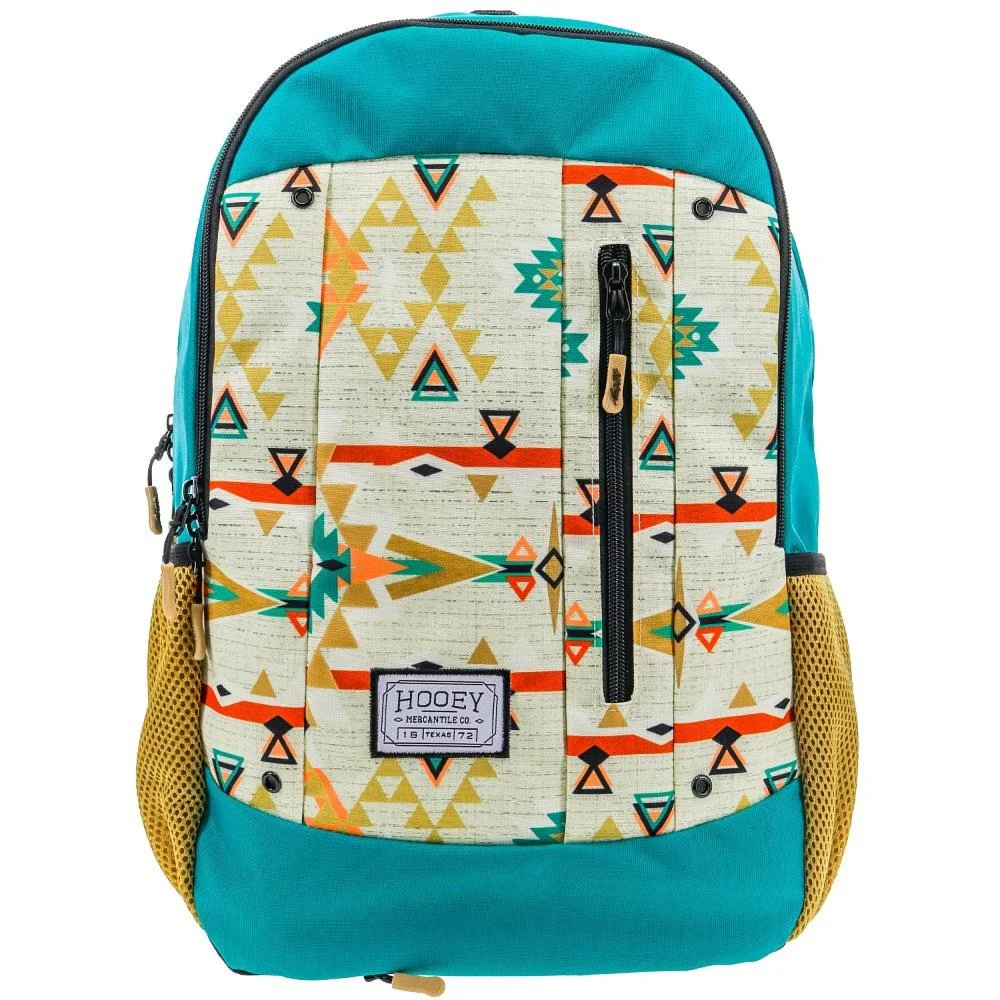 Hooey Turquoise Gold Aztec Rockstar Backpack