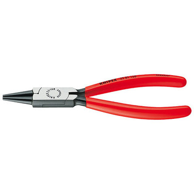 Knipex Round Nose Pliers 6 1/4" with Multi-Component Grips (2202160)
