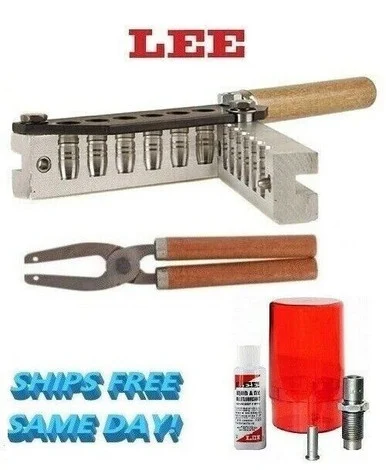 LEE Precision.22 cal. SIX Cav Gas Check Mold w/ Handles and Sizing Kit # 90459