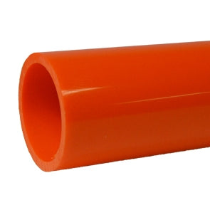 3/4" Orange Sch 40 Furniture Grade Pipe - 5ft (FF-5FT-007-ORANGE)